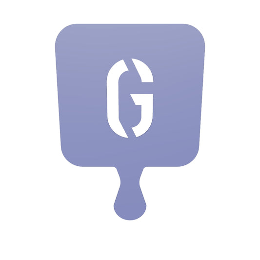 3D Printable Stencil Letter "G"