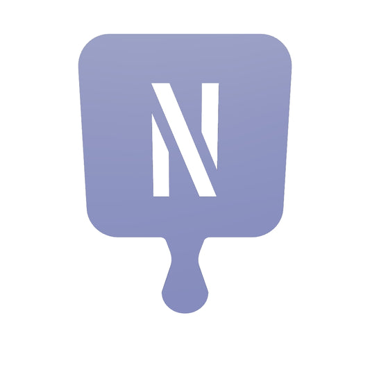 3D Printable Stencil Letter "N"