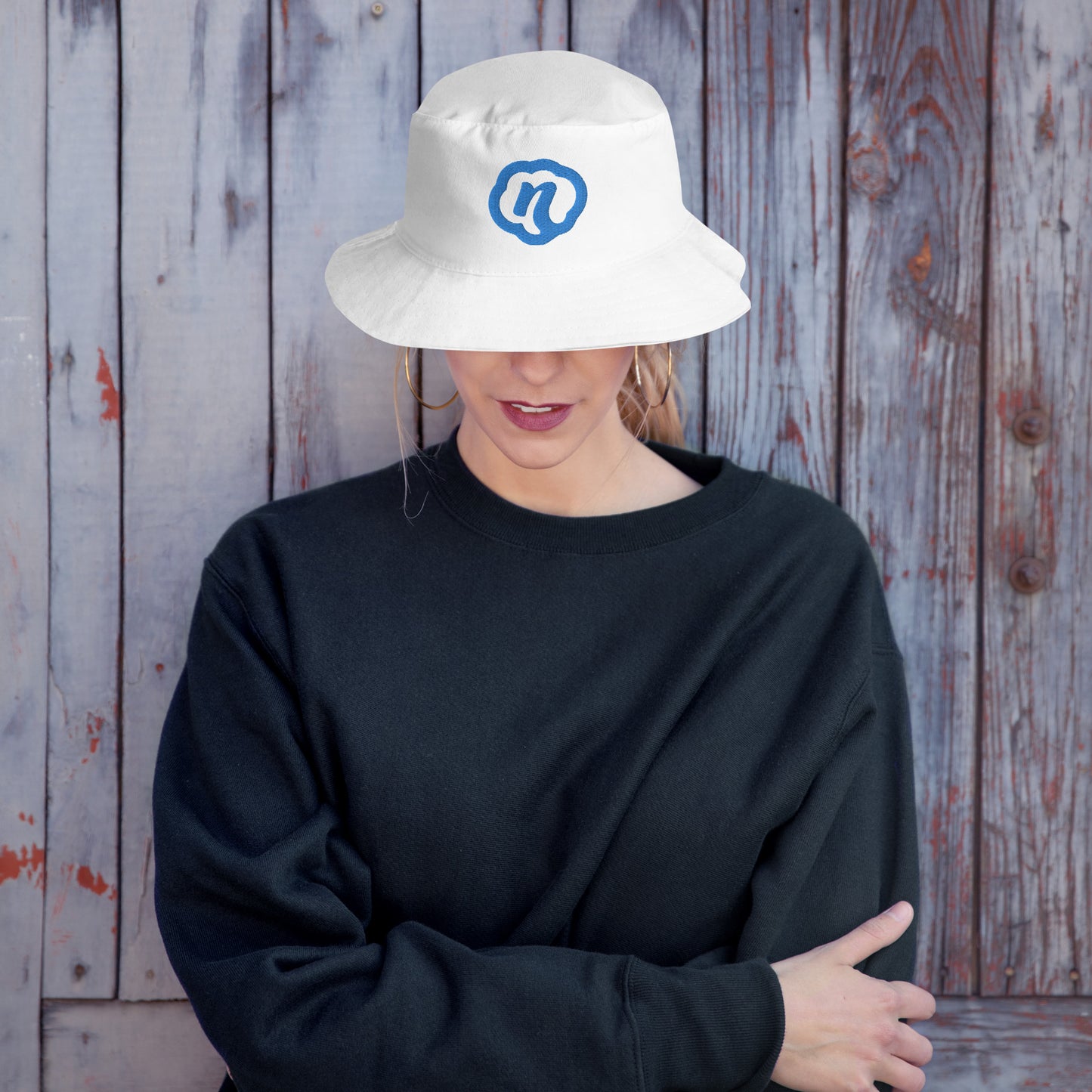 Neffie Bucket Hat With Embroidered Logo