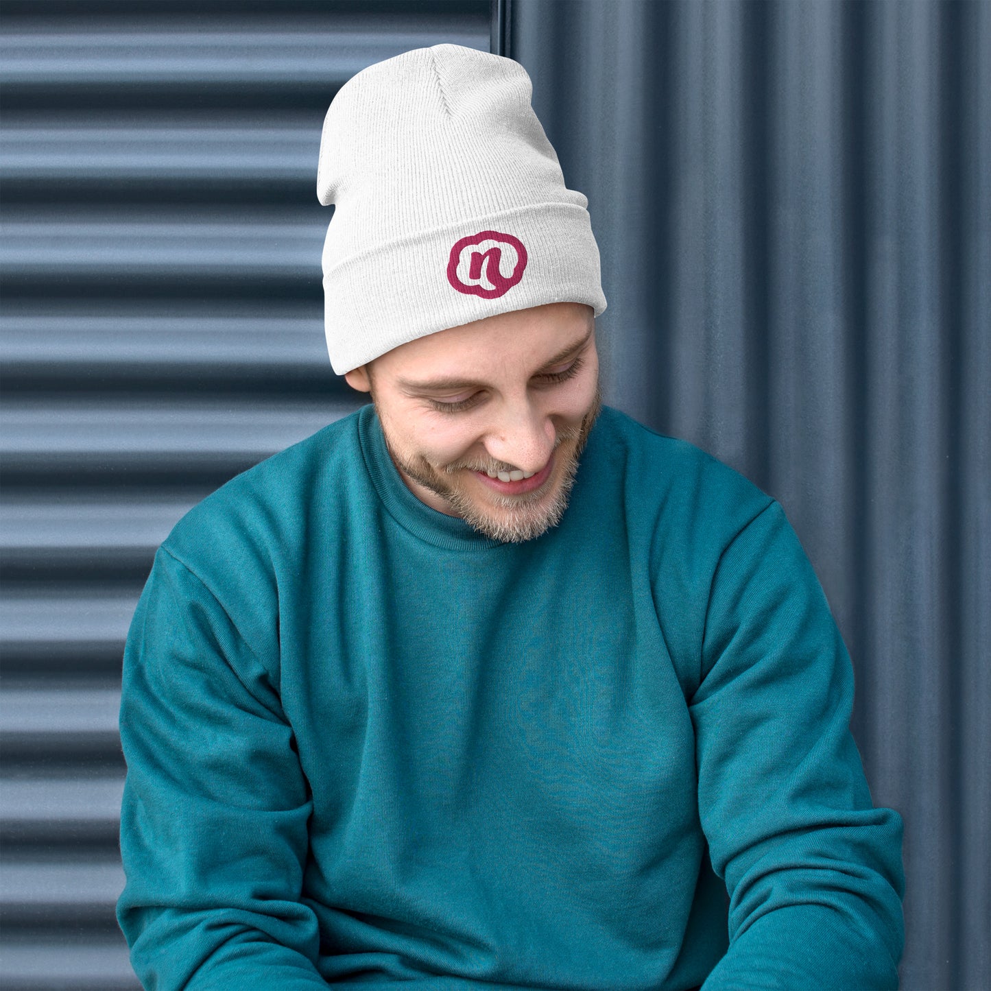 Neffie Beanie With Embroidered Logo