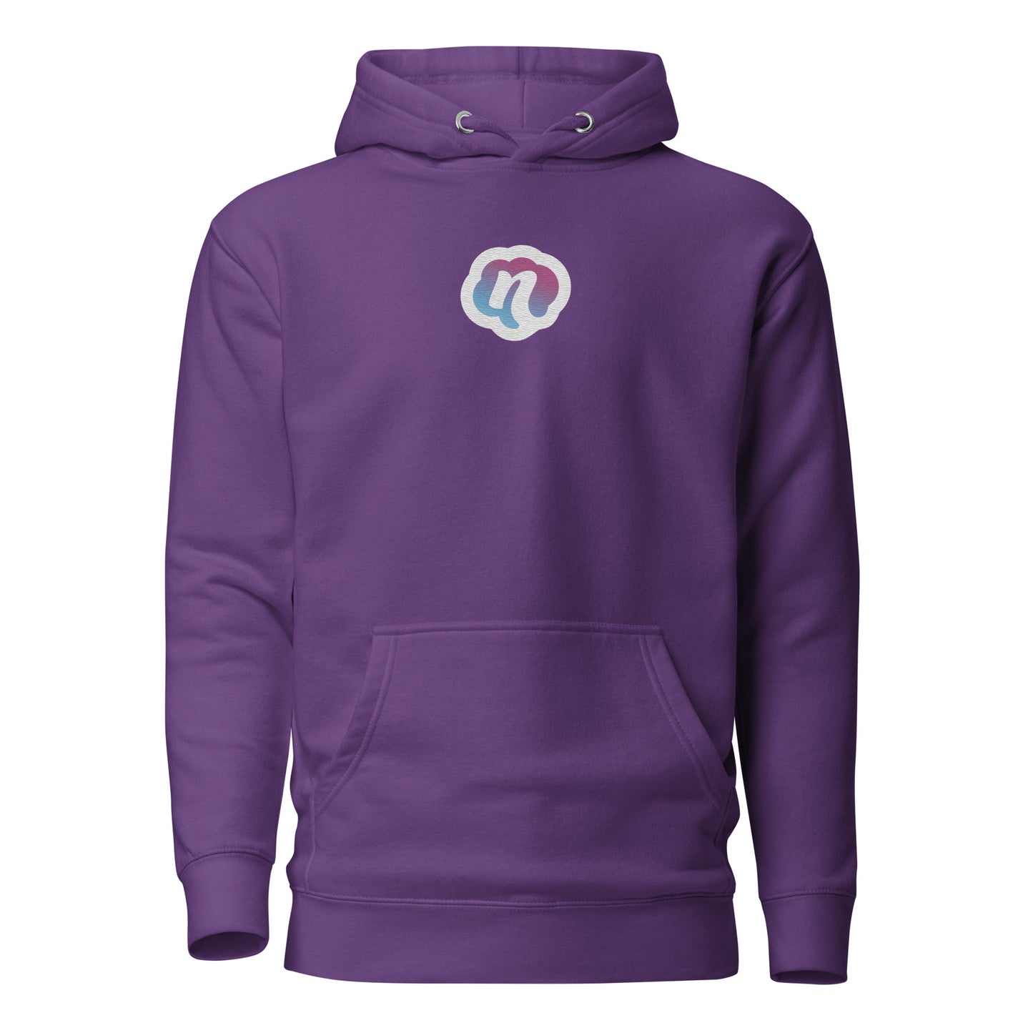 Sudadera con capucha unisex Neffie con logo bordado