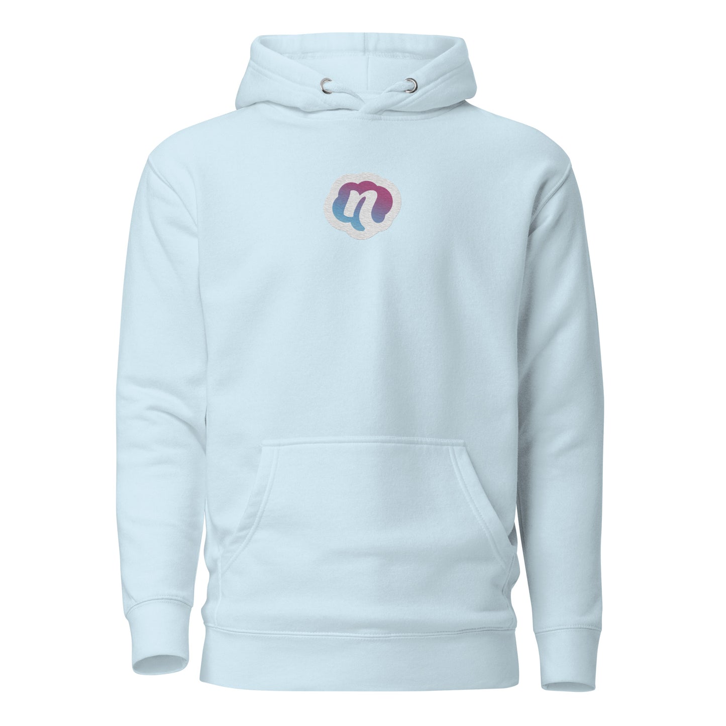 Neffie Unisex Hoodie With Embroidered Logo